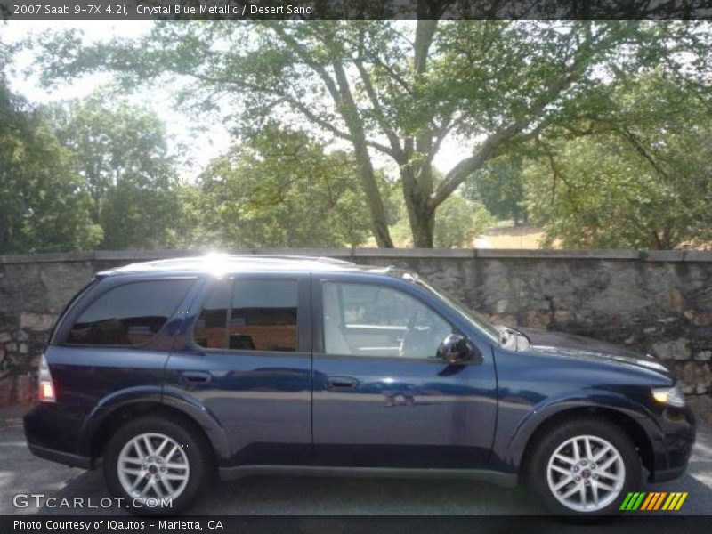 Crystal Blue Metallic / Desert Sand 2007 Saab 9-7X 4.2i