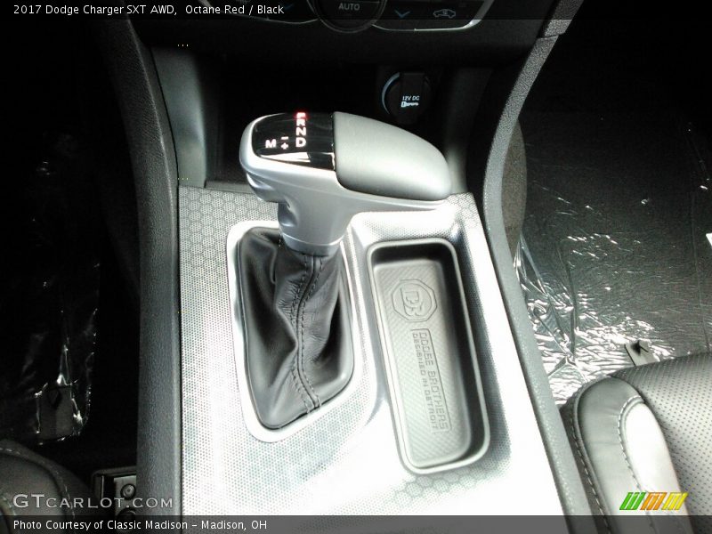 Octane Red / Black 2017 Dodge Charger SXT AWD
