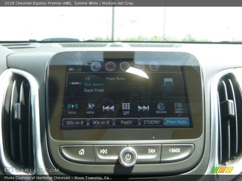 Summit White / Medium Ash Gray 2018 Chevrolet Equinox Premier AWD