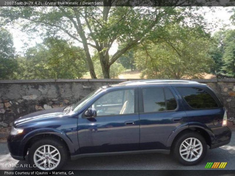 Crystal Blue Metallic / Desert Sand 2007 Saab 9-7X 4.2i