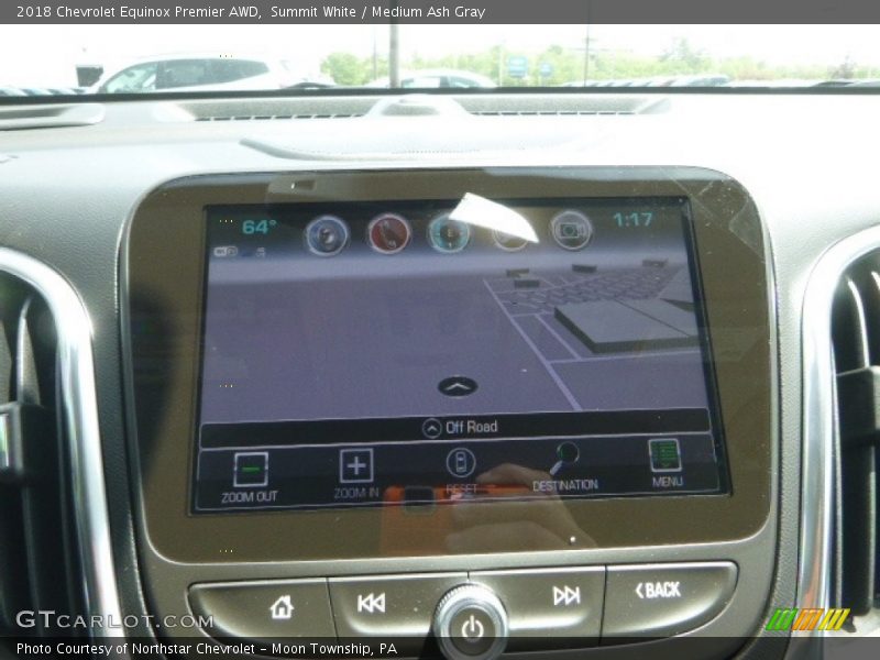 Summit White / Medium Ash Gray 2018 Chevrolet Equinox Premier AWD