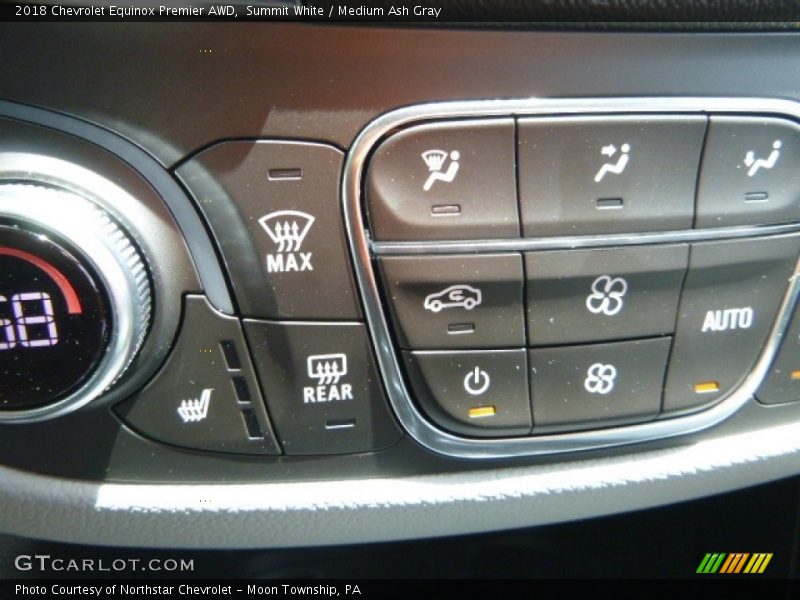 Summit White / Medium Ash Gray 2018 Chevrolet Equinox Premier AWD