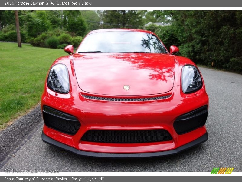 Guards Red / Black 2016 Porsche Cayman GT4