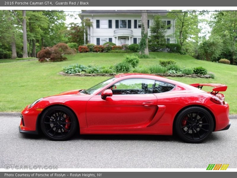  2016 Cayman GT4 Guards Red