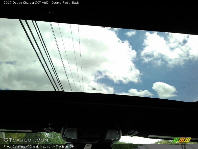 Octane Red / Black 2017 Dodge Charger SXT AWD