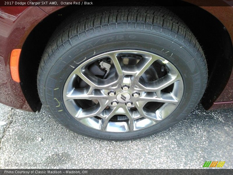 Octane Red / Black 2017 Dodge Charger SXT AWD