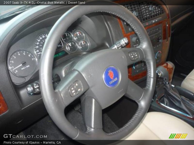 Crystal Blue Metallic / Desert Sand 2007 Saab 9-7X 4.2i
