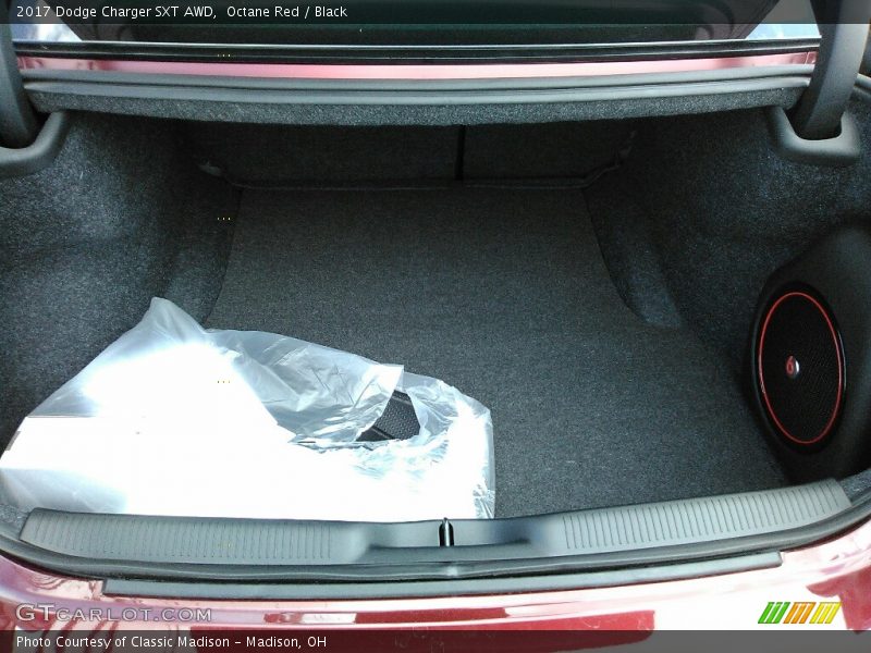 Octane Red / Black 2017 Dodge Charger SXT AWD