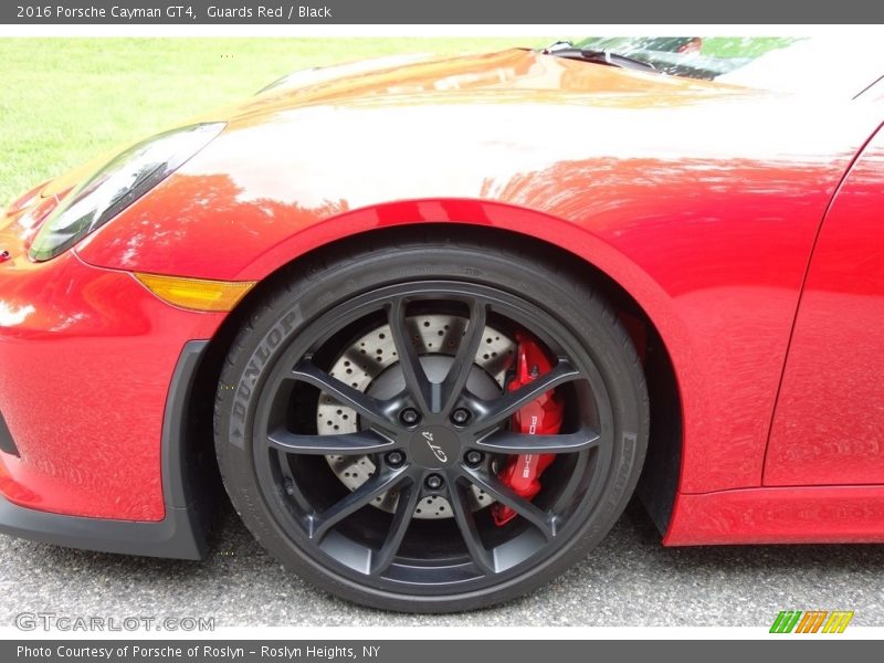 Guards Red / Black 2016 Porsche Cayman GT4
