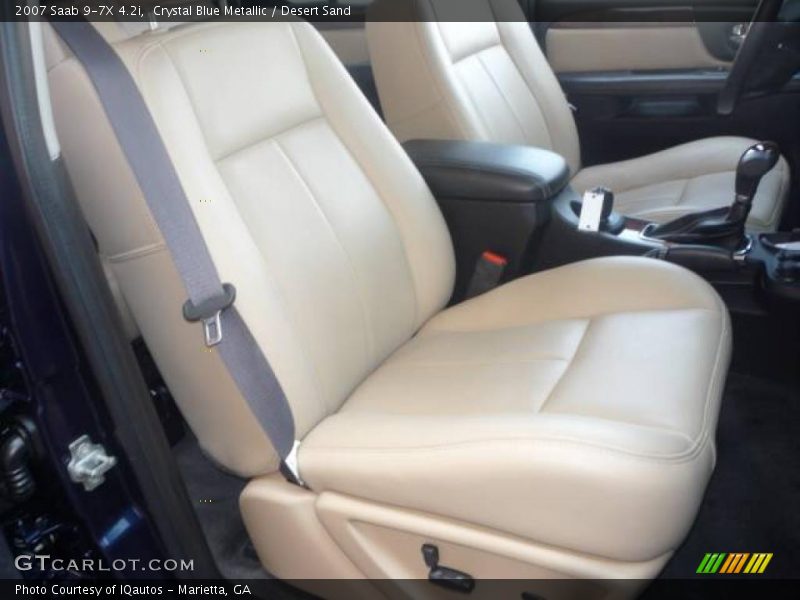 Crystal Blue Metallic / Desert Sand 2007 Saab 9-7X 4.2i