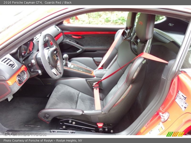  2016 Cayman GT4 Black Interior