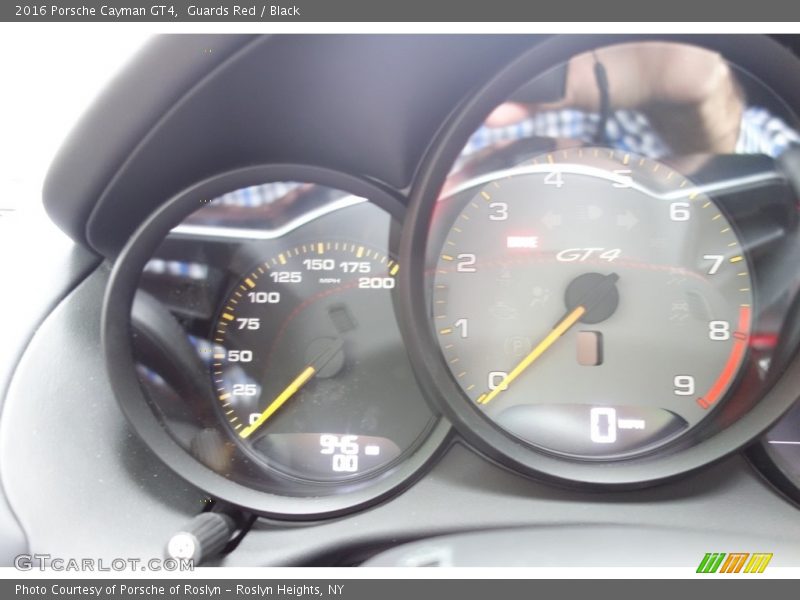  2016 Cayman GT4 GT4 Gauges