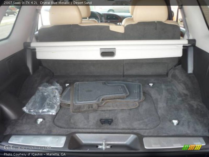 Crystal Blue Metallic / Desert Sand 2007 Saab 9-7X 4.2i