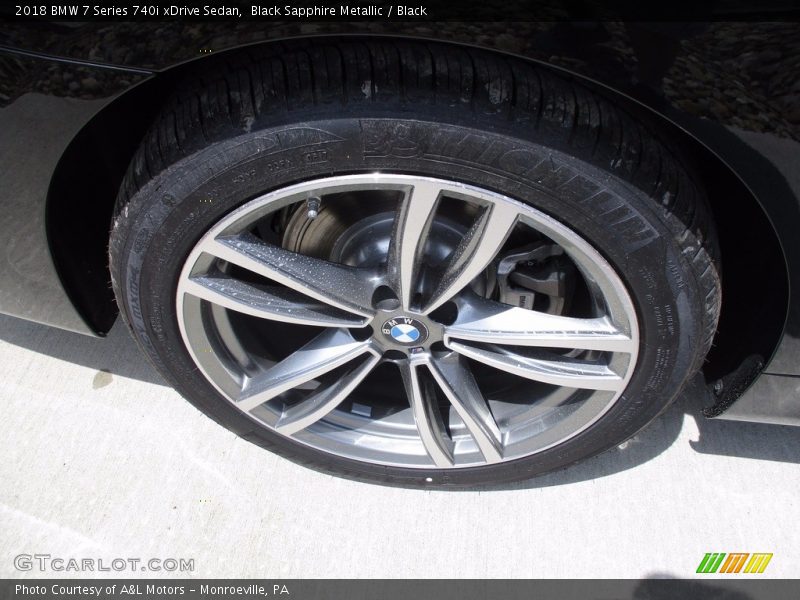 Black Sapphire Metallic / Black 2018 BMW 7 Series 740i xDrive Sedan