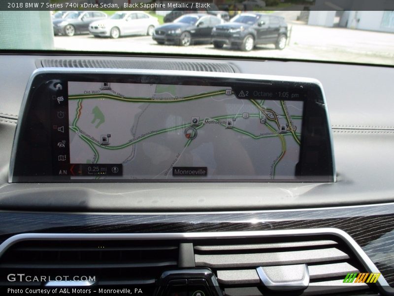 Black Sapphire Metallic / Black 2018 BMW 7 Series 740i xDrive Sedan