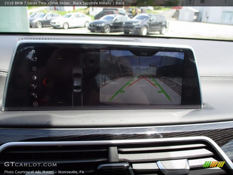 Black Sapphire Metallic / Black 2018 BMW 7 Series 740i xDrive Sedan