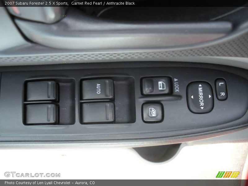 Garnet Red Pearl / Anthracite Black 2007 Subaru Forester 2.5 X Sports