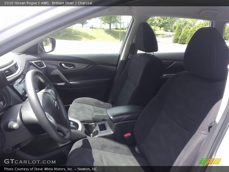 Brilliant Silver / Charcoal 2016 Nissan Rogue S AWD