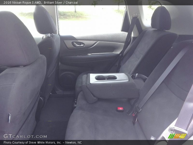 Brilliant Silver / Charcoal 2016 Nissan Rogue S AWD