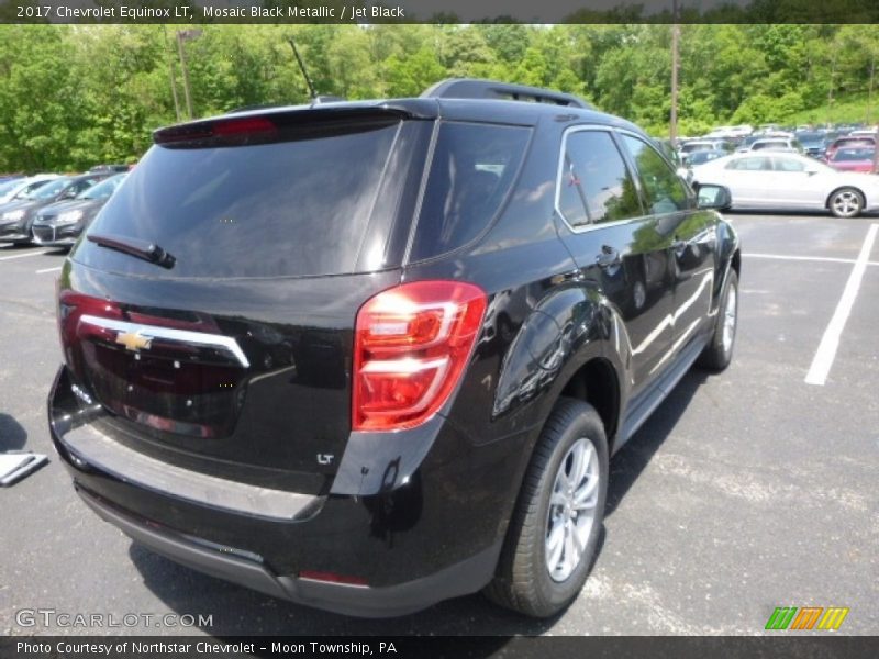 Mosaic Black Metallic / Jet Black 2017 Chevrolet Equinox LT