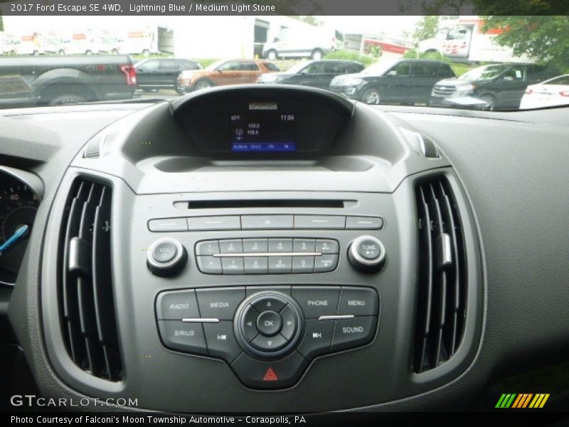 Lightning Blue / Medium Light Stone 2017 Ford Escape SE 4WD