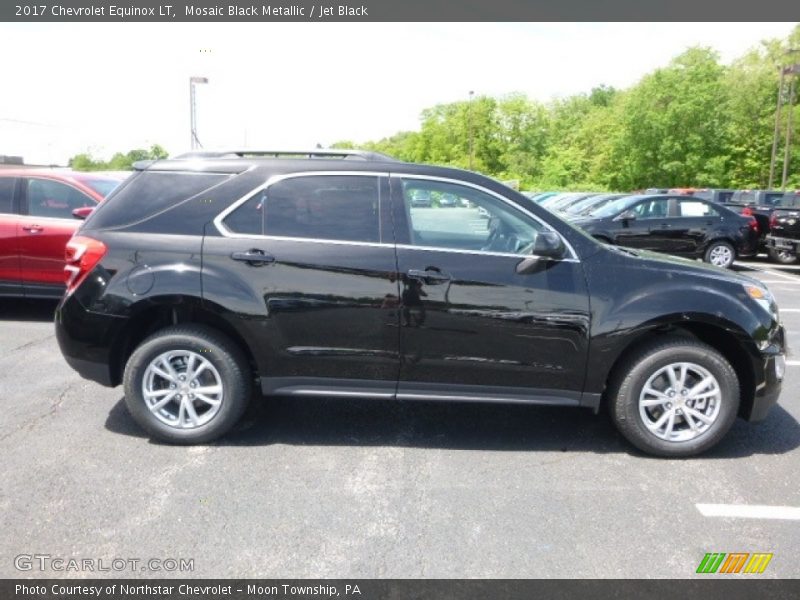 Mosaic Black Metallic / Jet Black 2017 Chevrolet Equinox LT