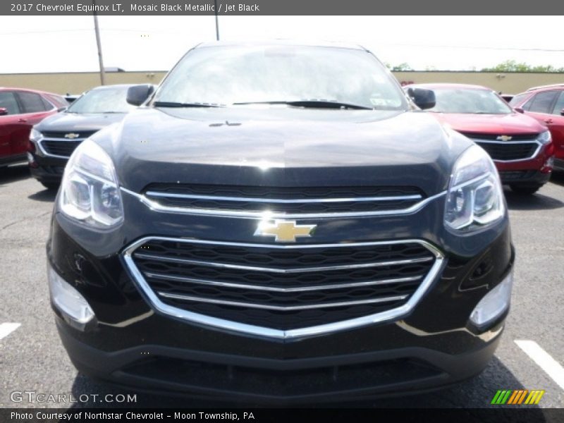 Mosaic Black Metallic / Jet Black 2017 Chevrolet Equinox LT