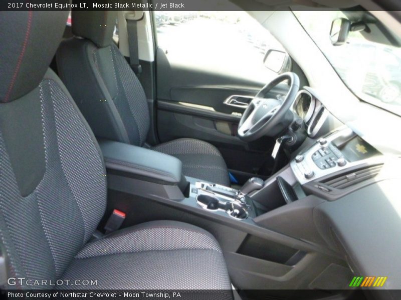Mosaic Black Metallic / Jet Black 2017 Chevrolet Equinox LT