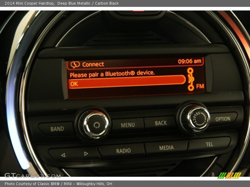 Deep Blue Metallic / Carbon Black 2014 Mini Cooper Hardtop