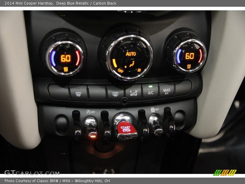 Deep Blue Metallic / Carbon Black 2014 Mini Cooper Hardtop