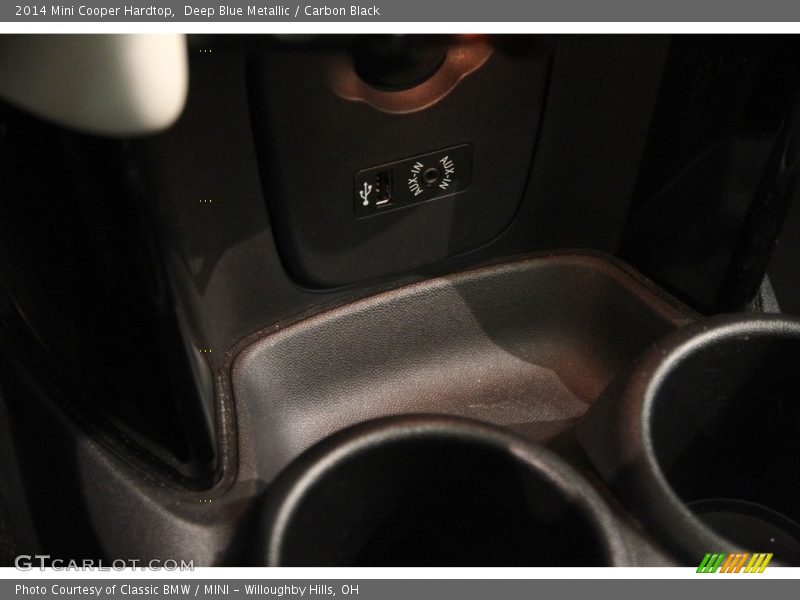 Deep Blue Metallic / Carbon Black 2014 Mini Cooper Hardtop