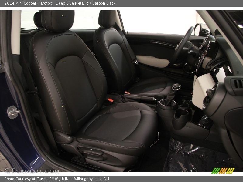Deep Blue Metallic / Carbon Black 2014 Mini Cooper Hardtop