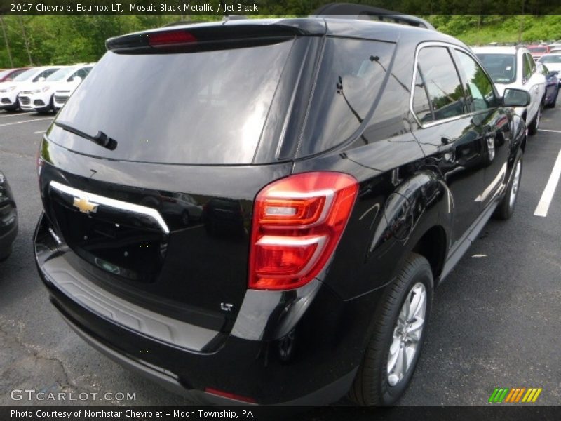 Mosaic Black Metallic / Jet Black 2017 Chevrolet Equinox LT