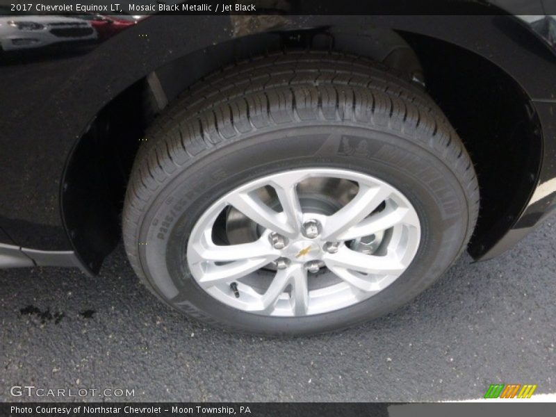Mosaic Black Metallic / Jet Black 2017 Chevrolet Equinox LT