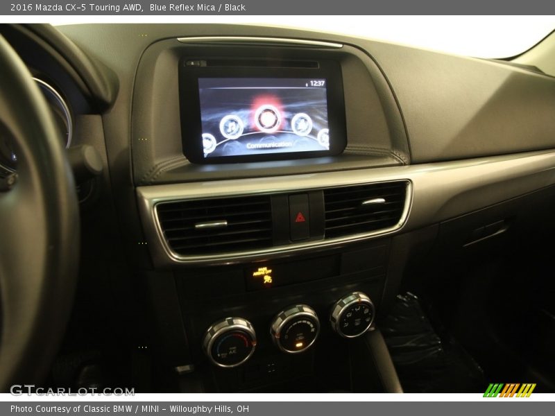 Blue Reflex Mica / Black 2016 Mazda CX-5 Touring AWD