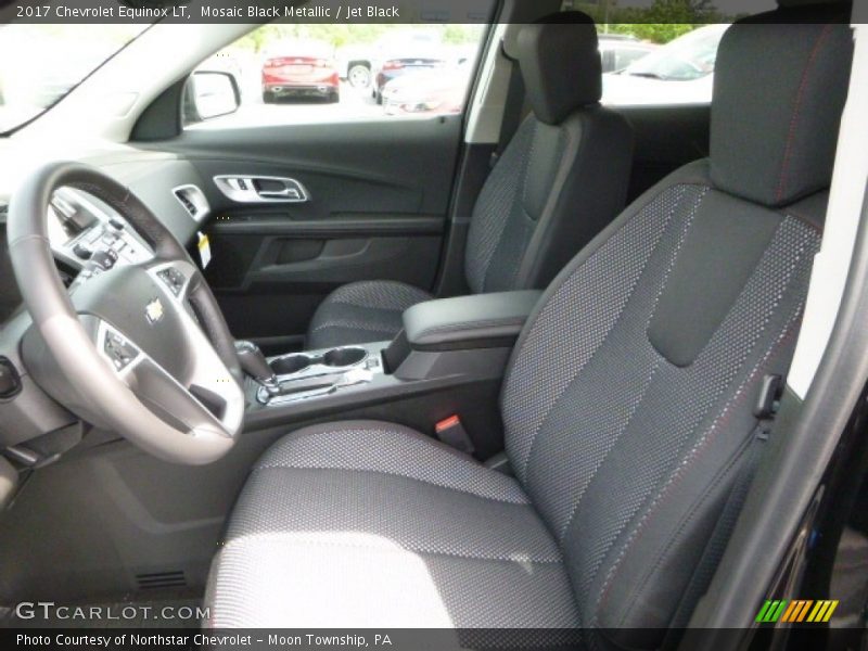 Mosaic Black Metallic / Jet Black 2017 Chevrolet Equinox LT