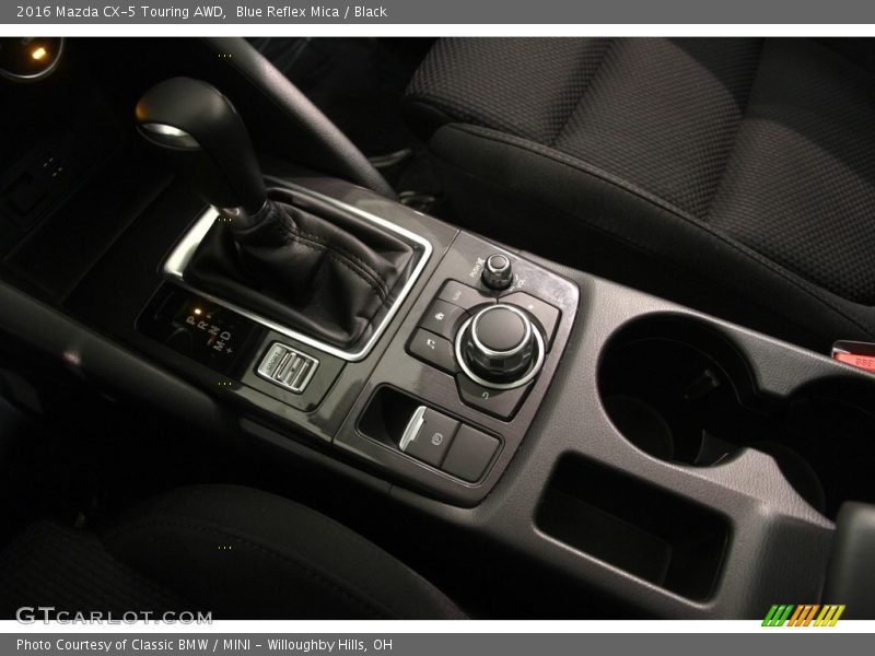 Blue Reflex Mica / Black 2016 Mazda CX-5 Touring AWD
