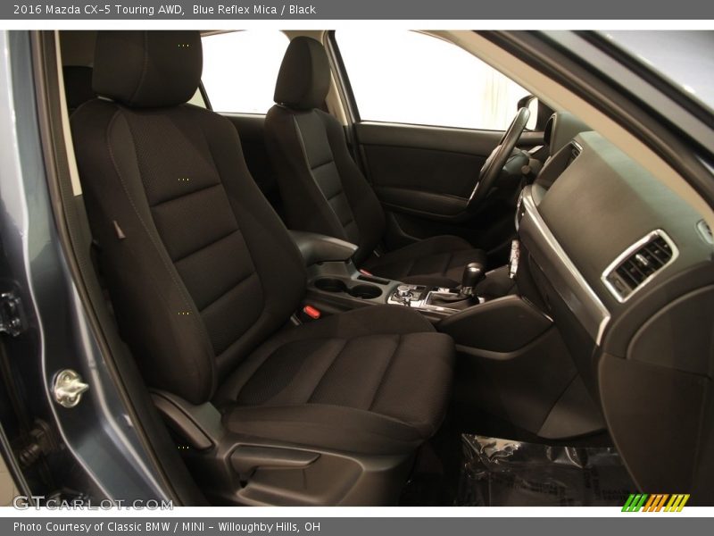 Blue Reflex Mica / Black 2016 Mazda CX-5 Touring AWD