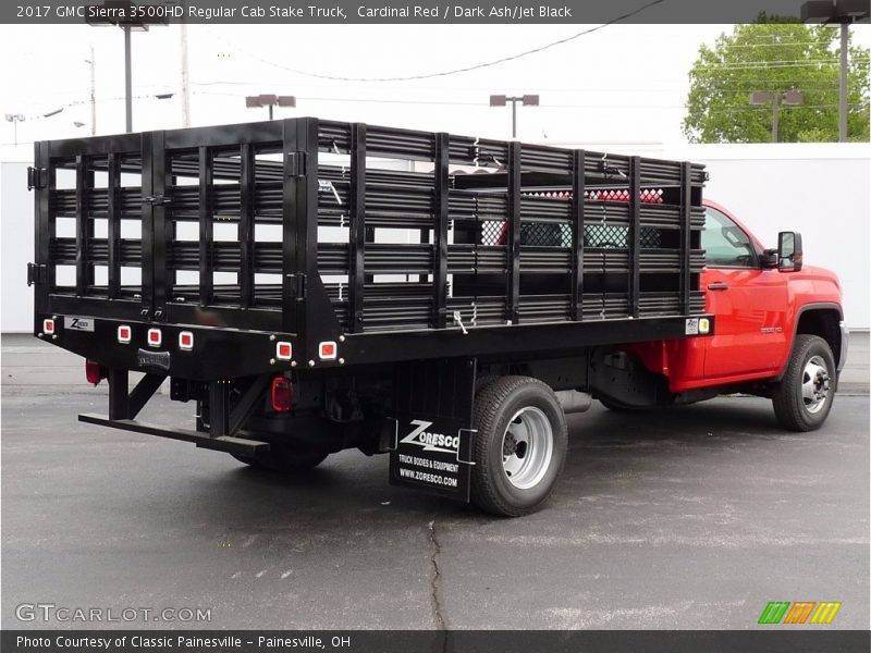 Cardinal Red / Dark Ash/Jet Black 2017 GMC Sierra 3500HD Regular Cab Stake Truck