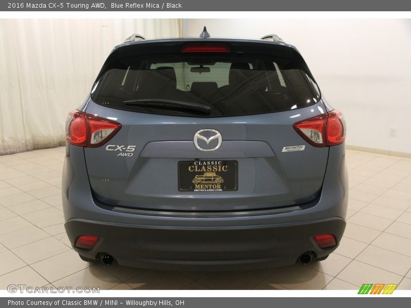 Blue Reflex Mica / Black 2016 Mazda CX-5 Touring AWD