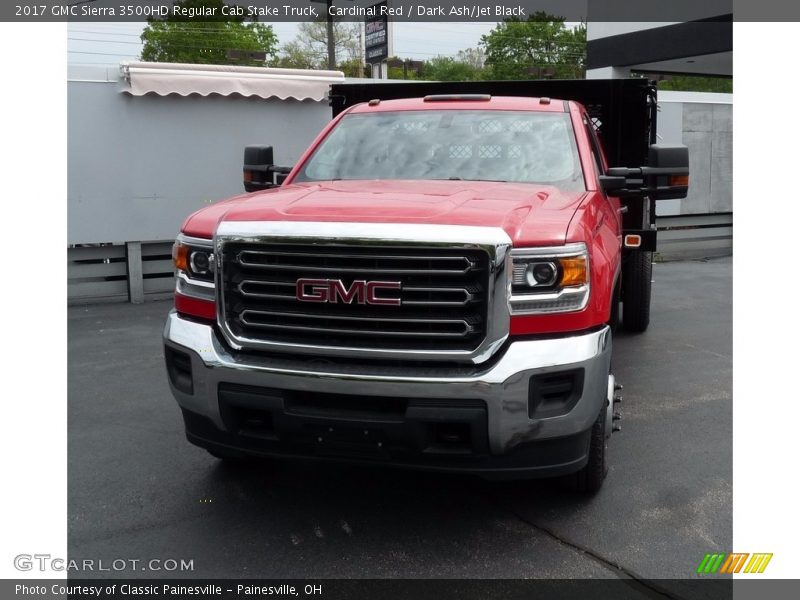 Cardinal Red / Dark Ash/Jet Black 2017 GMC Sierra 3500HD Regular Cab Stake Truck