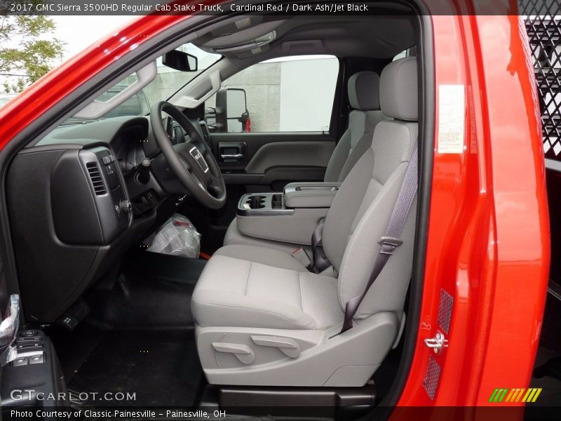 Cardinal Red / Dark Ash/Jet Black 2017 GMC Sierra 3500HD Regular Cab Stake Truck