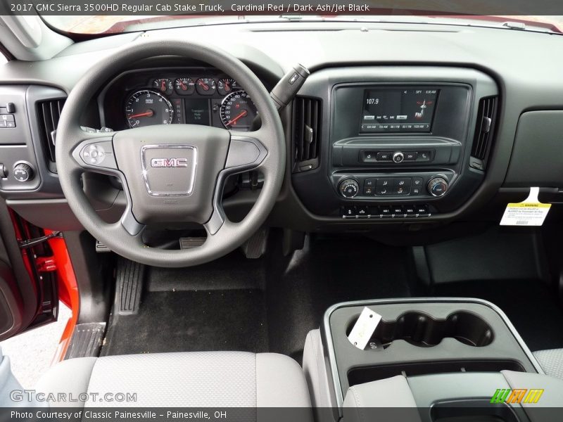 Cardinal Red / Dark Ash/Jet Black 2017 GMC Sierra 3500HD Regular Cab Stake Truck