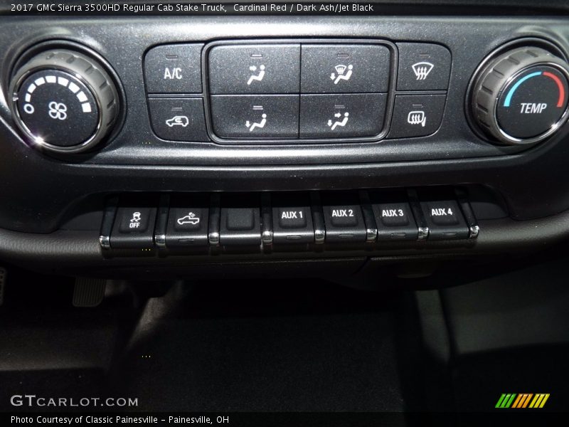 Cardinal Red / Dark Ash/Jet Black 2017 GMC Sierra 3500HD Regular Cab Stake Truck