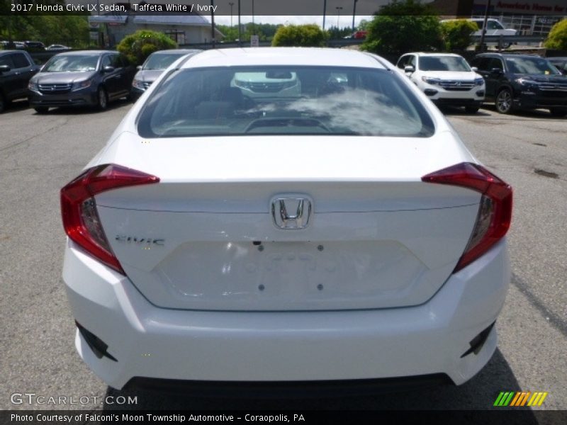 Taffeta White / Ivory 2017 Honda Civic LX Sedan