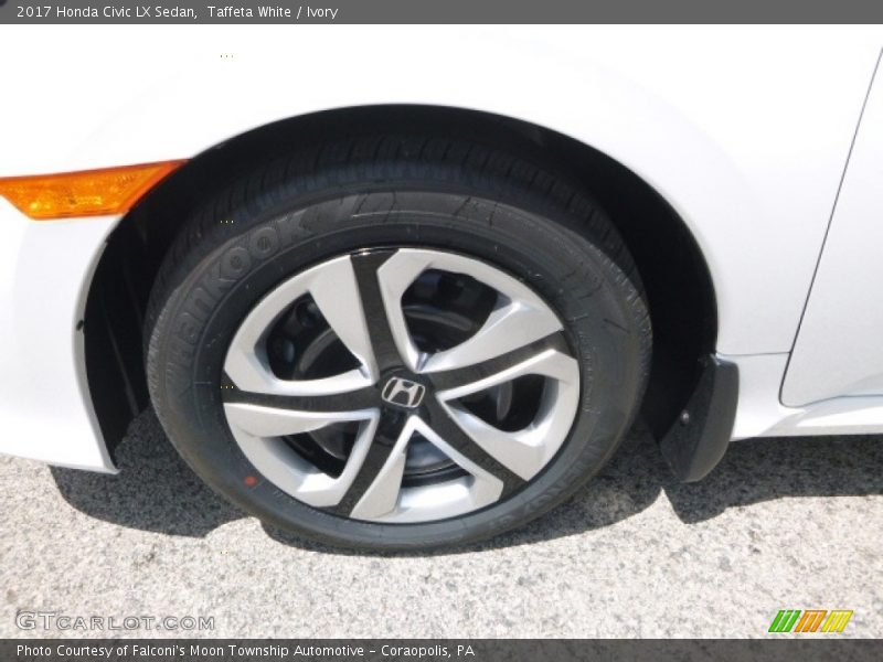 Taffeta White / Ivory 2017 Honda Civic LX Sedan