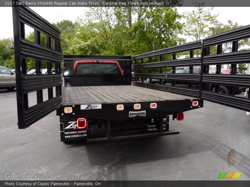 Cardinal Red / Dark Ash/Jet Black 2017 GMC Sierra 3500HD Regular Cab Stake Truck