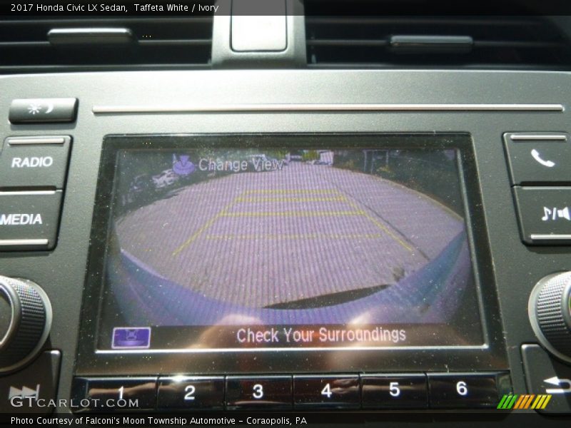 Taffeta White / Ivory 2017 Honda Civic LX Sedan