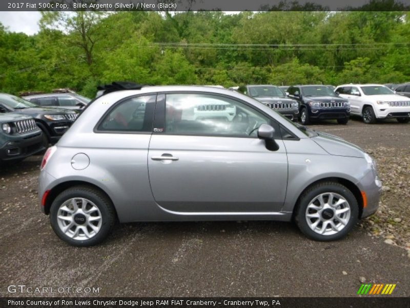  2017 500c Pop Billet Argento (Silver)