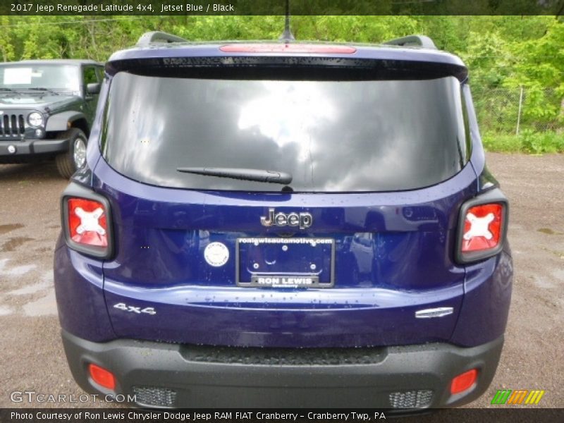 Jetset Blue / Black 2017 Jeep Renegade Latitude 4x4